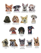 Load image into Gallery viewer, Fall Personalized Dog Breed or Cat Tea Towel - Customized Dog Kitchen Towel
