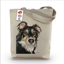 Load image into Gallery viewer, Aussie Tote Bag, Australian Shepherd, Dog Tote Bag
