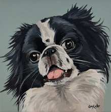 Load image into Gallery viewer, Custom Hand Painted Pet Portraits -Dog or Cat Painting on Canvas - EXPRESSIVE STYLE
