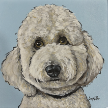 Load image into Gallery viewer, Custom Hand Painted Pet Portraits -Dog or Cat Painting on Canvas - EXPRESSIVE STYLE

