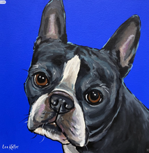 Load image into Gallery viewer, Custom Hand Painted Pet Portraits -Dog or Cat Painting on Canvas - EXPRESSIVE STYLE
