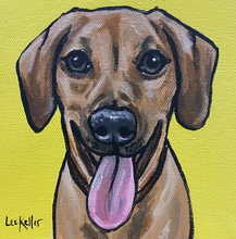 Load image into Gallery viewer, Custom Hand Painted Pet Portraits -Dog or Cat Painting on Canvas - EXPRESSIVE STYLE
