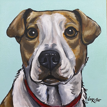 Load image into Gallery viewer, Custom Hand Painted Pet Portraits -Dog or Cat Painting on Canvas - EXPRESSIVE STYLE
