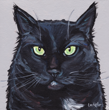 Load image into Gallery viewer, Custom Hand Painted Pet Portraits -Dog or Cat Painting on Canvas - EXPRESSIVE STYLE
