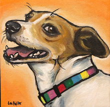 Load image into Gallery viewer, Custom Hand Painted Pet Portraits -Dog or Cat Painting on Canvas - EXPRESSIVE STYLE
