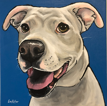 Load image into Gallery viewer, Custom Hand Painted Pet Portraits -Dog or Cat Painting on Canvas - EXPRESSIVE STYLE
