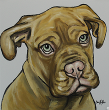Load image into Gallery viewer, Custom Hand Painted Pet Portraits -Dog or Cat Painting on Canvas - EXPRESSIVE STYLE
