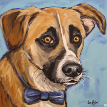 Load image into Gallery viewer, Custom Hand Painted Pet Portraits -Dog or Cat Painting on Canvas - EXPRESSIVE STYLE
