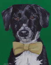 Load image into Gallery viewer, Custom Hand Painted Pet Portraits -Dog or Cat Painting on Canvas - REALISTIC STYLE
