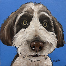Load image into Gallery viewer, Custom Hand Painted Pet Portraits -Dog or Cat Painting on Canvas - EXPRESSIVE STYLE
