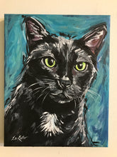 Load image into Gallery viewer, Custom Hand Painted Pet Portraits -Dog or Cat Painting on Canvas - EXPRESSIVE STYLE
