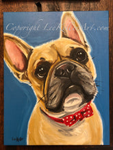 Load image into Gallery viewer, Custom Hand Painted Pet Portraits -Dog or Cat Painting on Canvas - EXPRESSIVE STYLE
