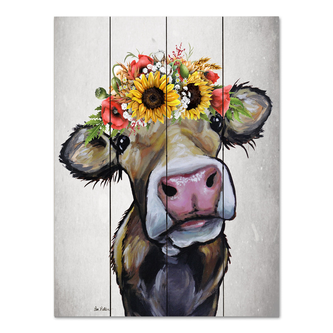 Pallet Wood Cow Sign, Farmhouse Cow Decor, Wood Wall Art