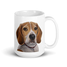 Load image into Gallery viewer, Beagle Mug, Dog Coffee Mug, 15oz Beagle Dog Mug
