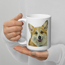 Load image into Gallery viewer, Corgi Mug, Dog Coffee Mug, 15oz Corgi Dog Mug
