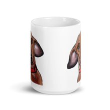 Load image into Gallery viewer, Dachshund Mug, Dog Coffee Mug, 15oz Dachshund Dog Mug
