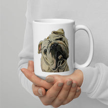 Load image into Gallery viewer, English Bulldog Mug, Dog Coffee Mug, 15oz Bulldog Dog Mug
