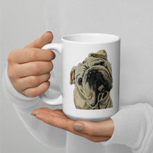 Load image into Gallery viewer, English Bulldog Mug, Dog Coffee Mug, 15oz Bulldog Dog Mug
