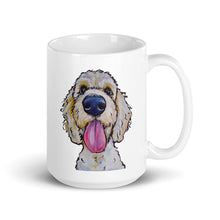 Load image into Gallery viewer, Goldendoodle Mug, Dog Coffee Mug, 15oz Doodle Dog Mug
