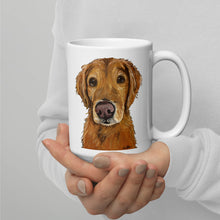 Load image into Gallery viewer, Golden Retriever Mug, Dog Coffee Mug, 15oz Retriever Dog Mug
