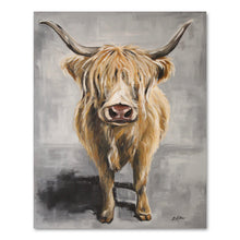 Load image into Gallery viewer, Highland Cow Art, Highland Cow Print

