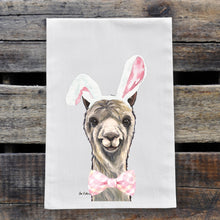 Load image into Gallery viewer, Easter Towel, Alpaca Towel &#39;EllieMae&#39;, Spring Kitchen Decor
