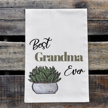 Load image into Gallery viewer, Mother&#39;s Day &#39;Best Grandma Ever&#39; Tea Towel

