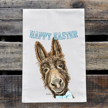 Load image into Gallery viewer, Easter Towel, Donkey Towel &#39;Raymond&#39;, Spring Kitchen Decor
