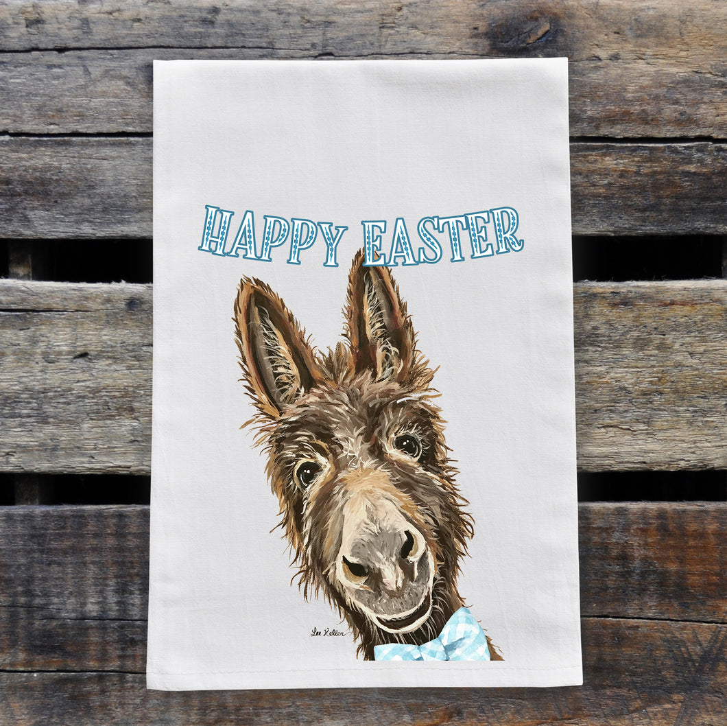 Easter Towel, Donkey Towel 'Raymond', Spring Kitchen Decor