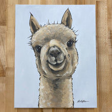Load image into Gallery viewer, Original Painting of Alpaca &quot;Shenanigan&quot;
