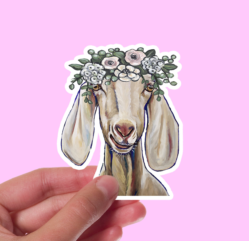 Boho Goat Sticker, 'Margot', 4