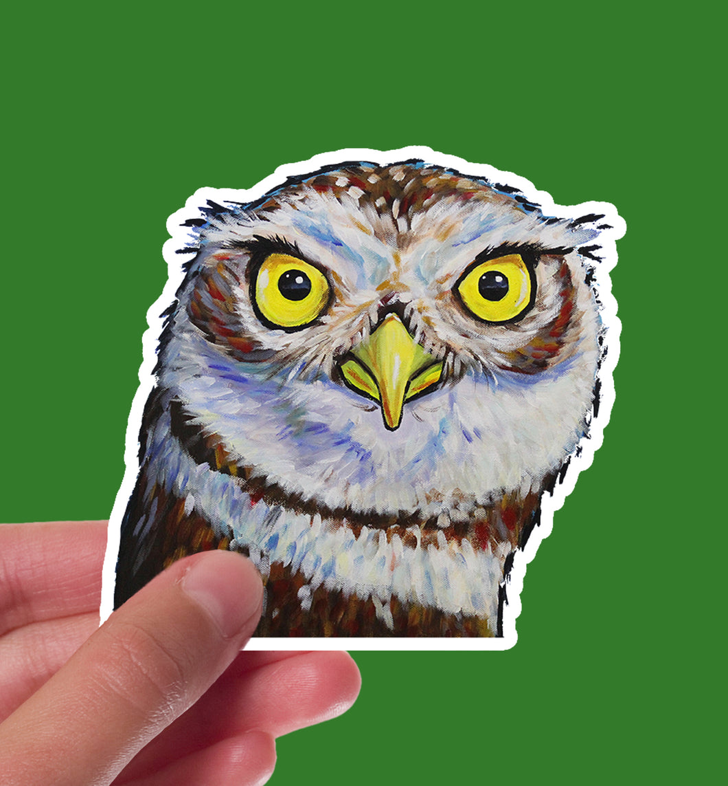 Wildlife Owl Sticker, 4