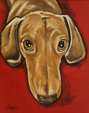 Load image into Gallery viewer, Dog Art, Dachshund Art Print
