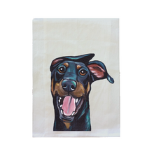 Load image into Gallery viewer, Doberman Towel, Dog Tea Towel, Doberman Gifts
