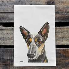 Load image into Gallery viewer, Australian Cattle Dog Towel, Dog Towel, Farmhouse Kitchen Decor
