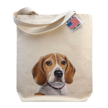 Load image into Gallery viewer, Beagle Tote Bag, Dog Tote Bag
