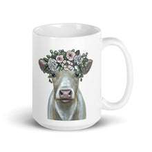 Load image into Gallery viewer, Cow Mug, &#39;Boho Milkshake&#39; Coffee Mug, 15oz Cow Mug
