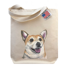 Load image into Gallery viewer, Corgi Tote Bag, Dog Tote Bag
