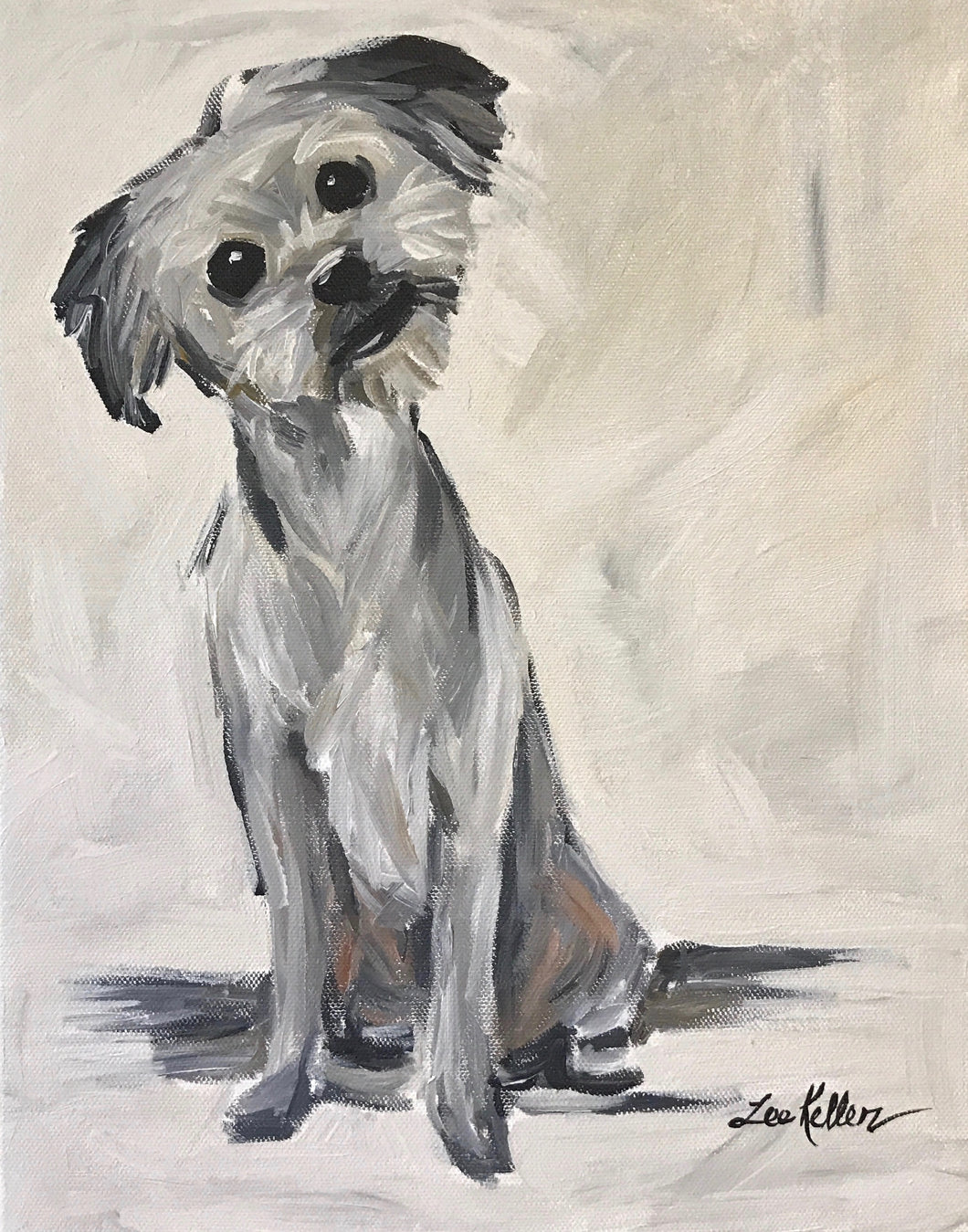 Dog Art Print, Terrier Fine Art Print