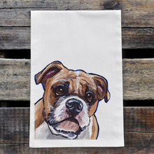 Load image into Gallery viewer, English Bull Towel, Dog Decor
