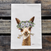 Load image into Gallery viewer, Alpaca Towel &#39;Rosie&#39;, Farmhouse Kitchen Decor
