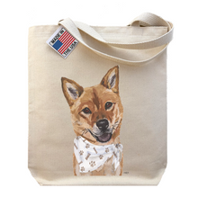 Load image into Gallery viewer, Shiba Inu Tote Bag, Dog Tote Bag
