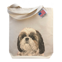 Load image into Gallery viewer, Shih Tzu Tote Bag, Dog Tote Bag
