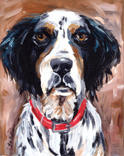 Load image into Gallery viewer, Dog Art Print, Spaniel Fine Art Print
