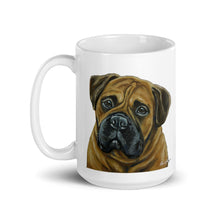 Load image into Gallery viewer, Bull Mastiff Mug, Dog Coffee Mug, 15oz Bull Mastiff Dog Mug
