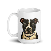 Load image into Gallery viewer, Pitt Bull Mug, Dog Coffee Mug, 15oz Pitt Bull Dog Mug
