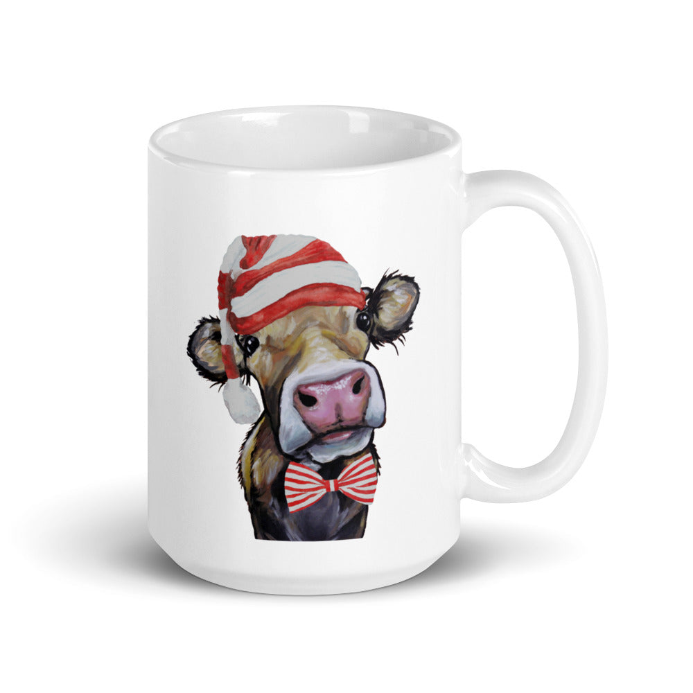Cow Mug 'Hazel', Christmas Coffee Mug, 15oz Cow Mug