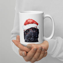 Load image into Gallery viewer, Dog Mug &#39;Labradoodle&#39;, Christmas Coffee Mug, 15oz Dog Mug
