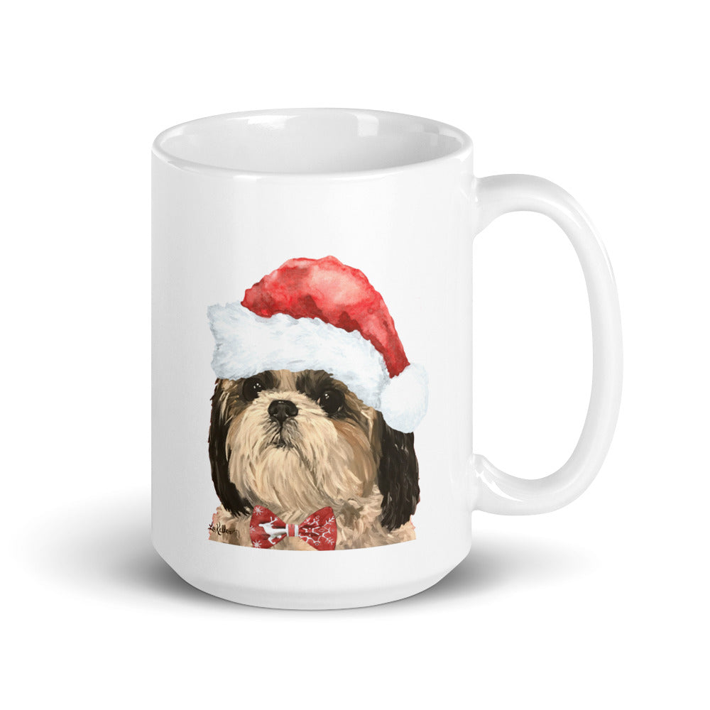 Dog Mug 'Shihtzu', Christmas Coffee Mug, 15oz Dog Mug