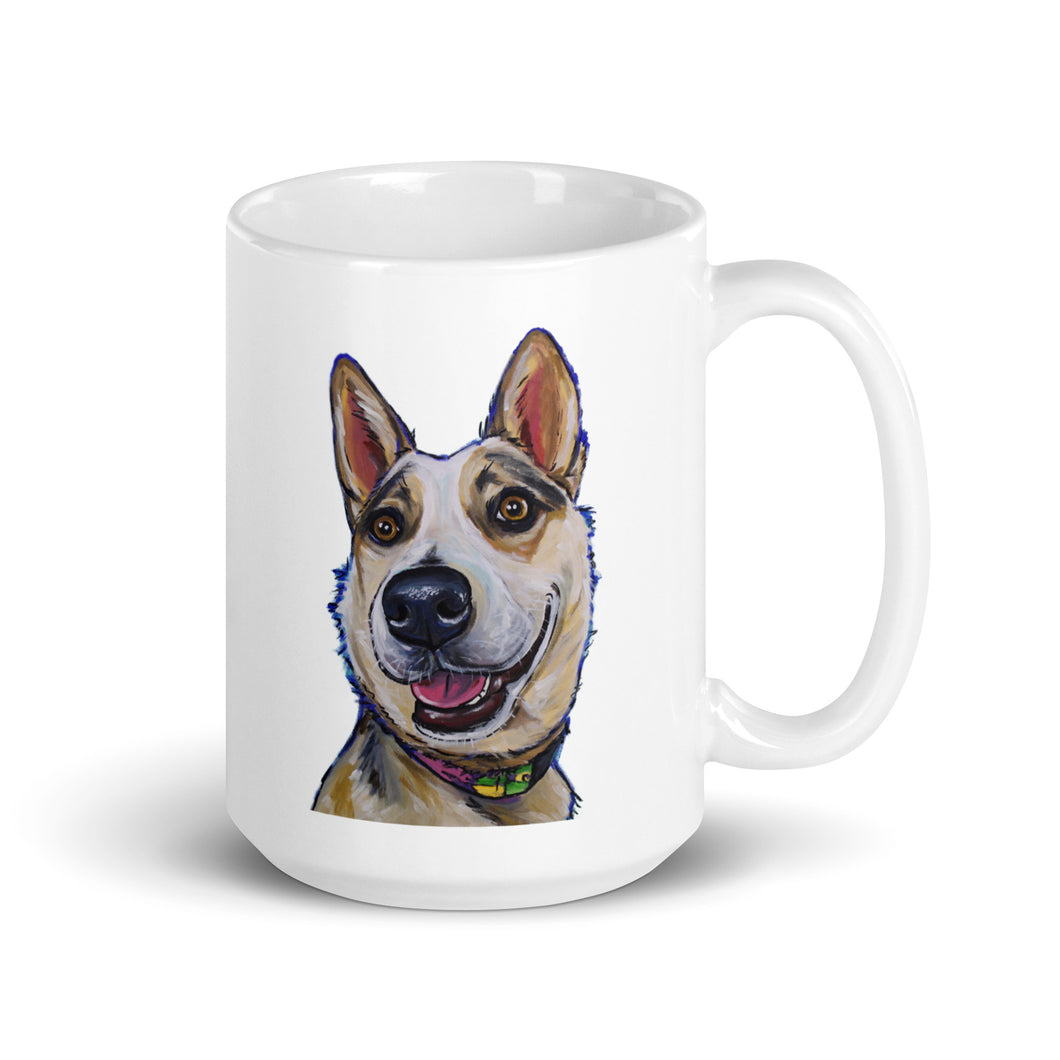 Australian Cattle Dog Mug, Dog Coffee Mug, 15oz Australian Cattle Dog Mug